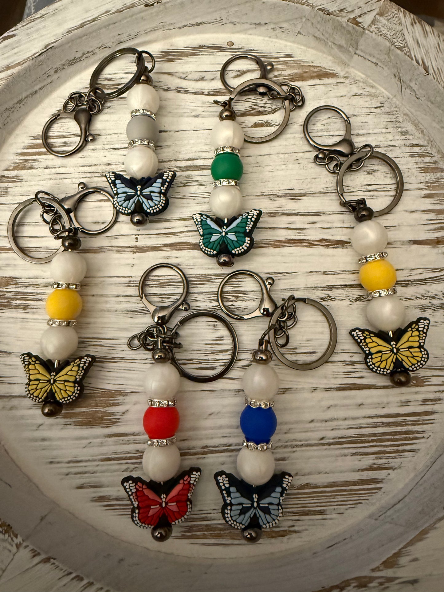 Silicone keychains