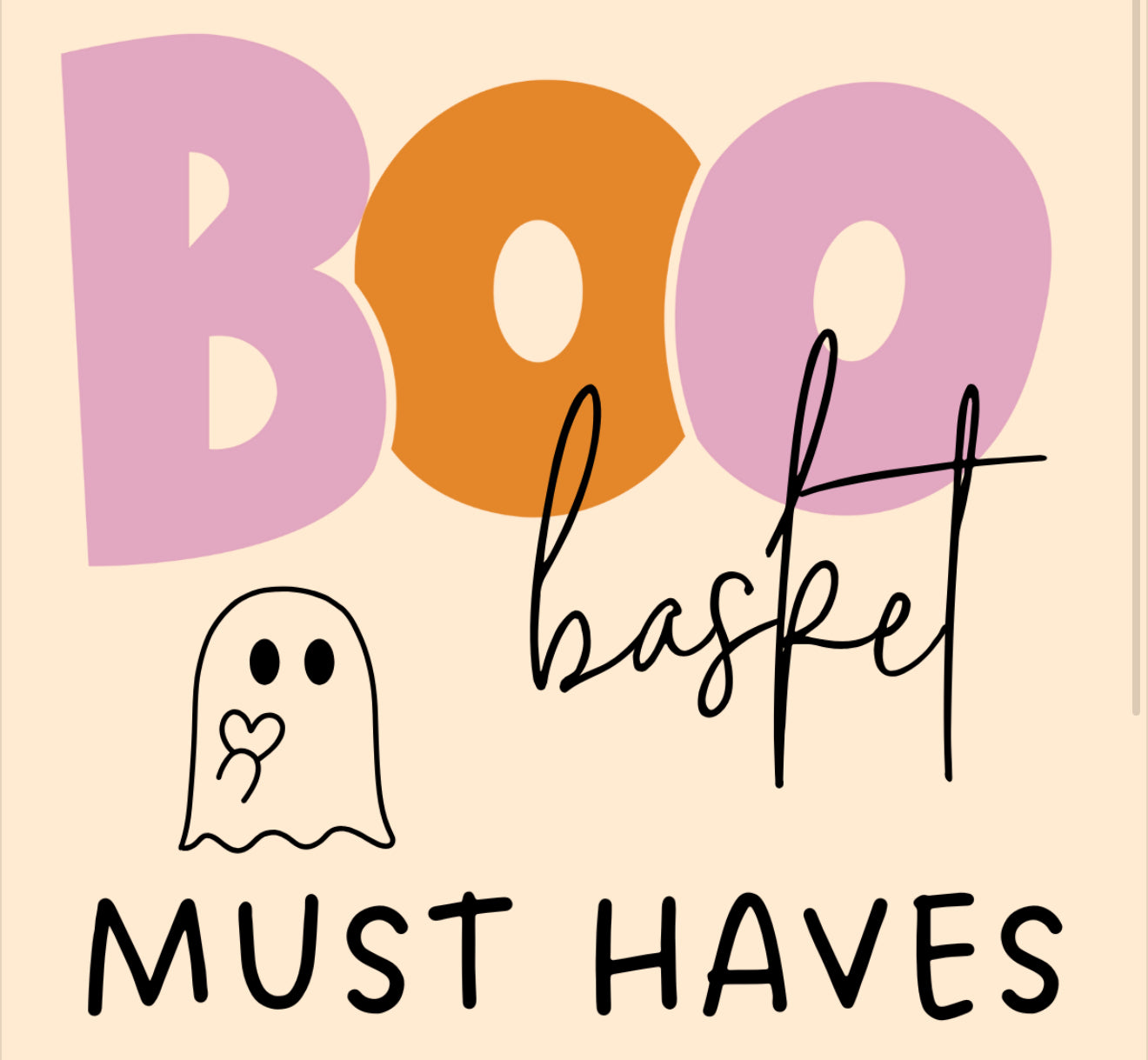 Boo basket