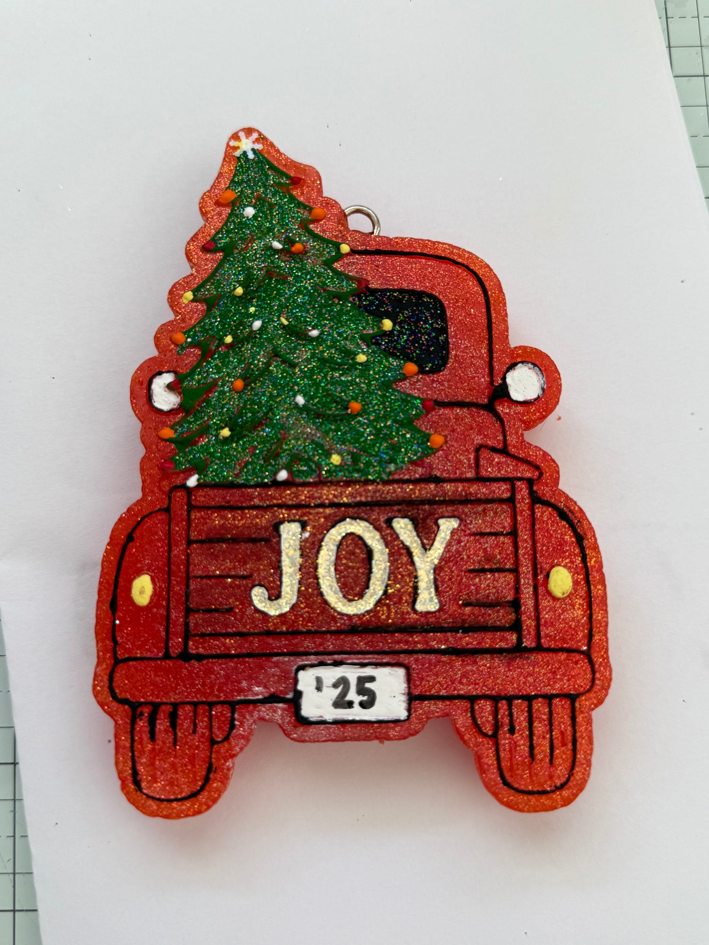 Christmas truck joy