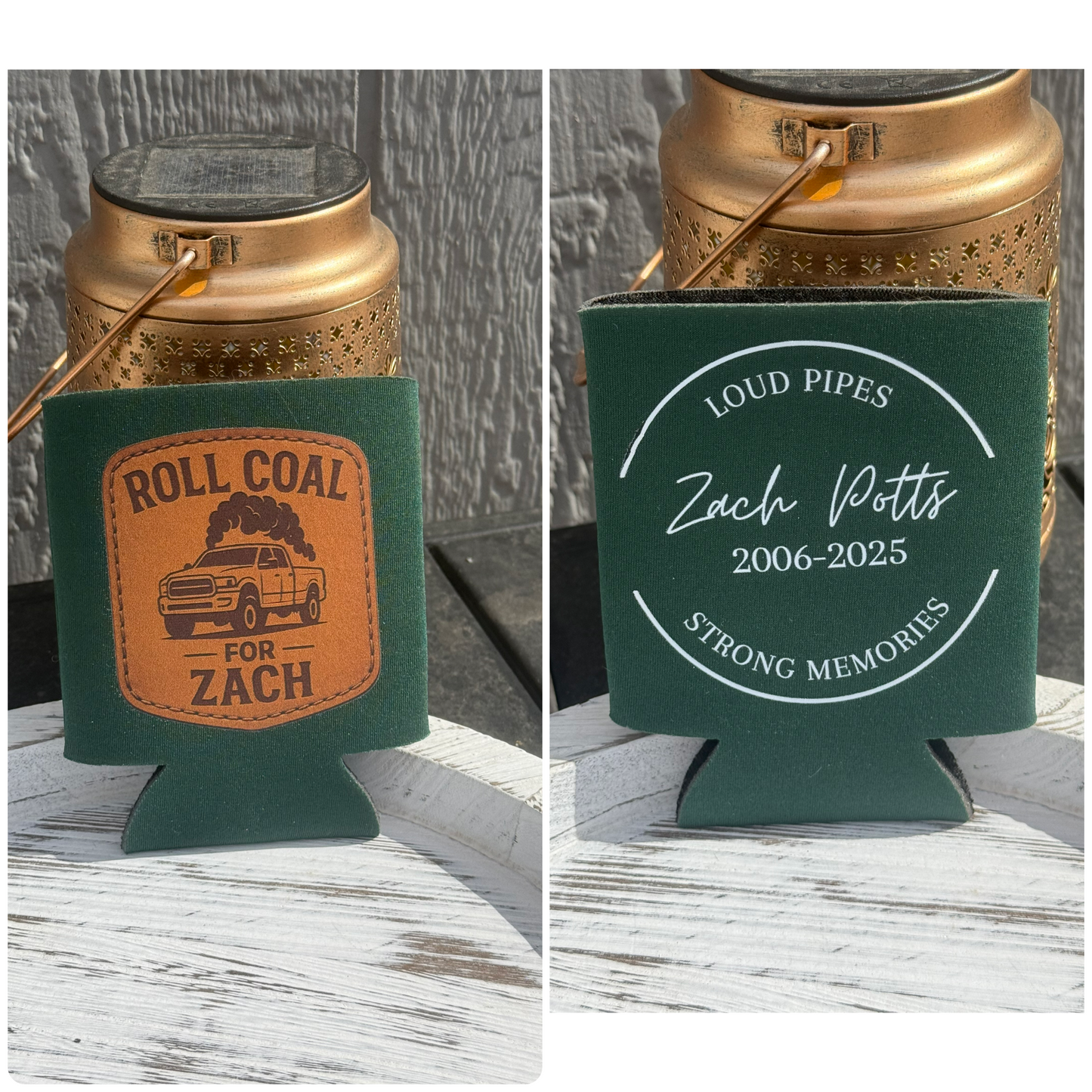Zach can/bottle koozies