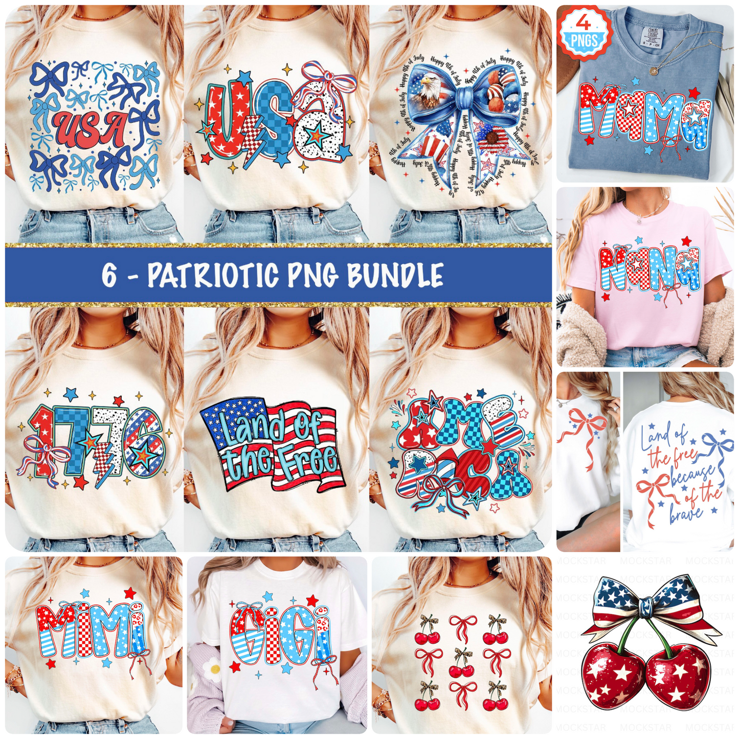 Fourth of July bundle (save $12)