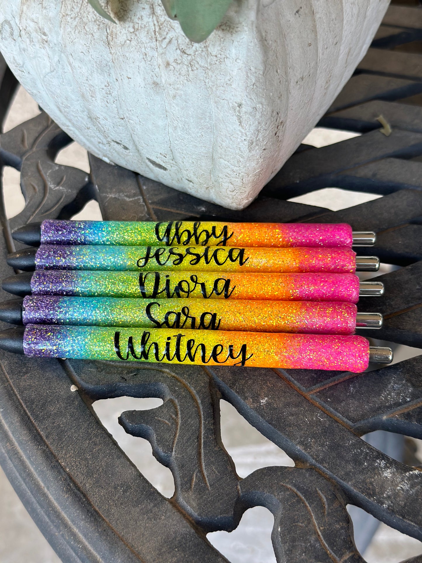 Personalized pens (more than one color and personalization)