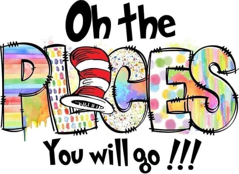 Dr. Seuss- Oh the places you’ll go— shirt