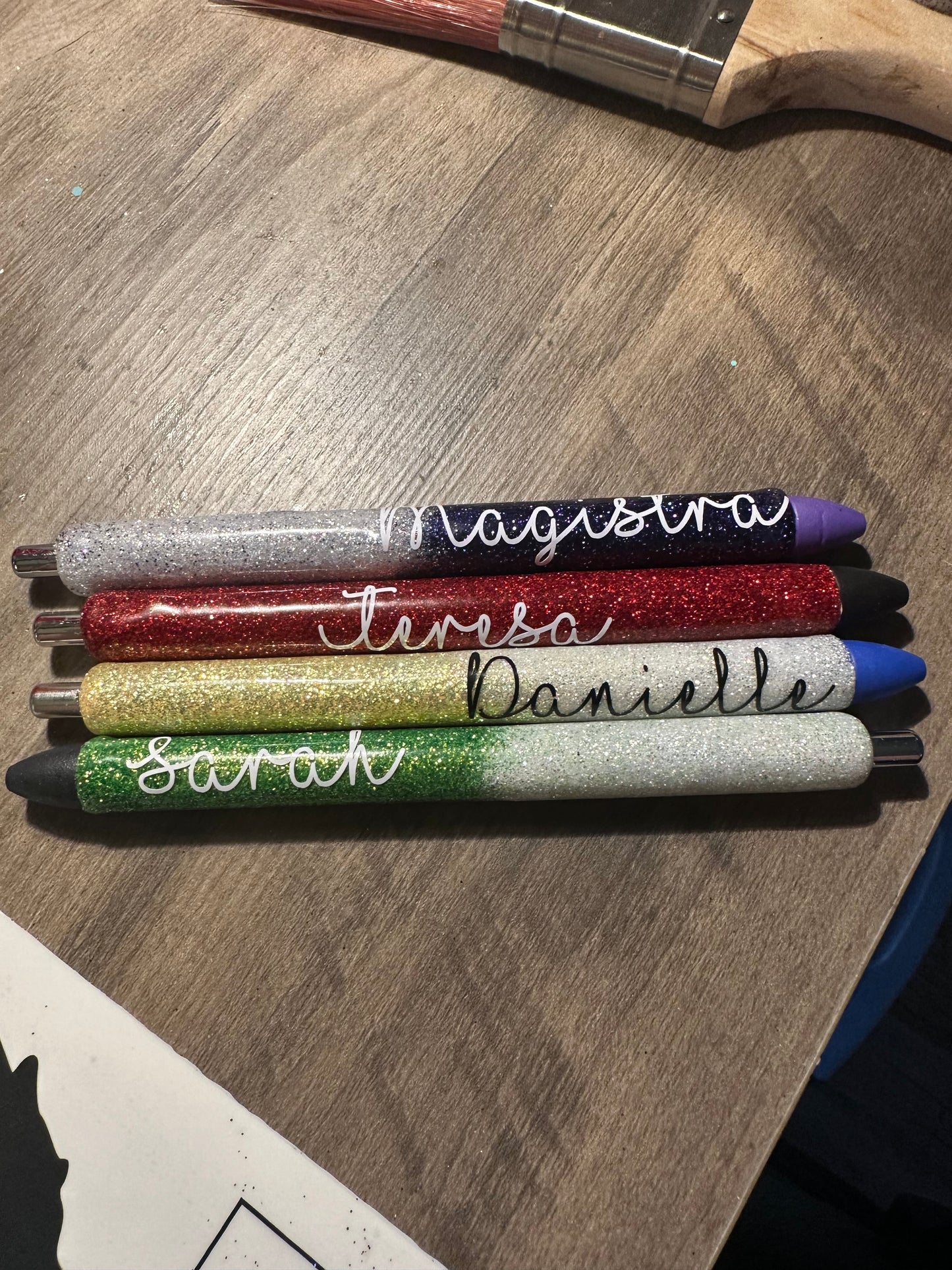 Personalized pens (more than one color and personalization)