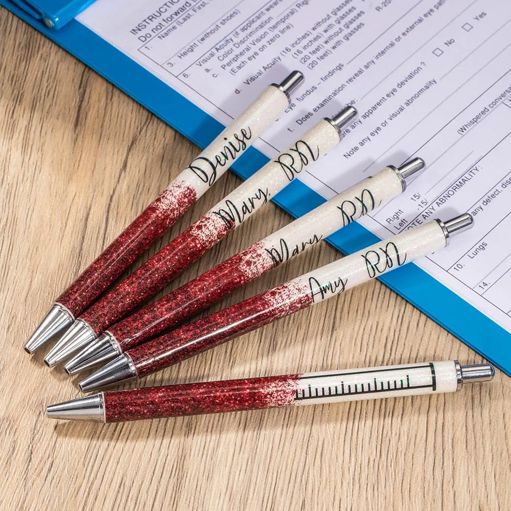 Personalized pens (more than one color and personalization)