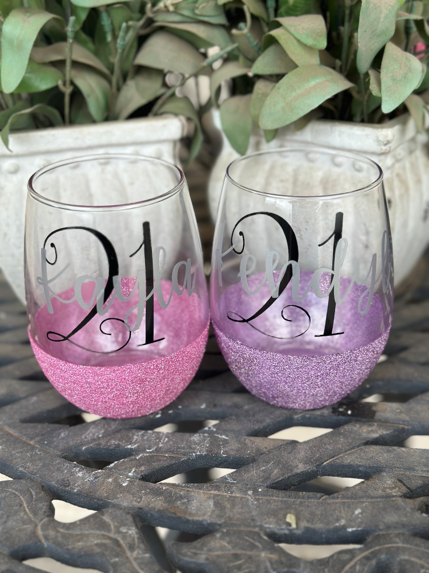 Wine (stemless) glass