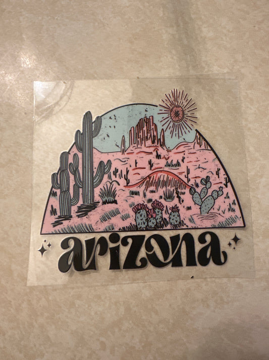 Arizona (front decal)