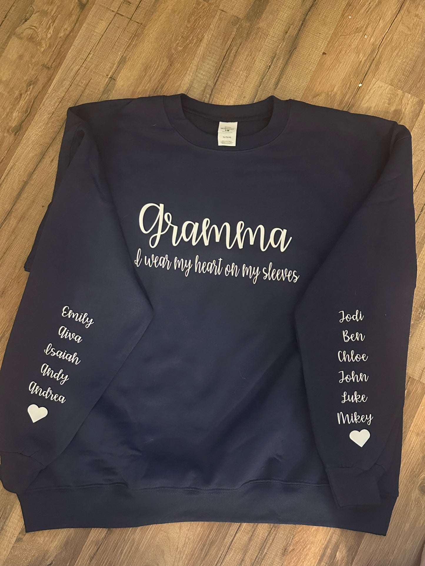 Grandma (customizable name) sweatshirt