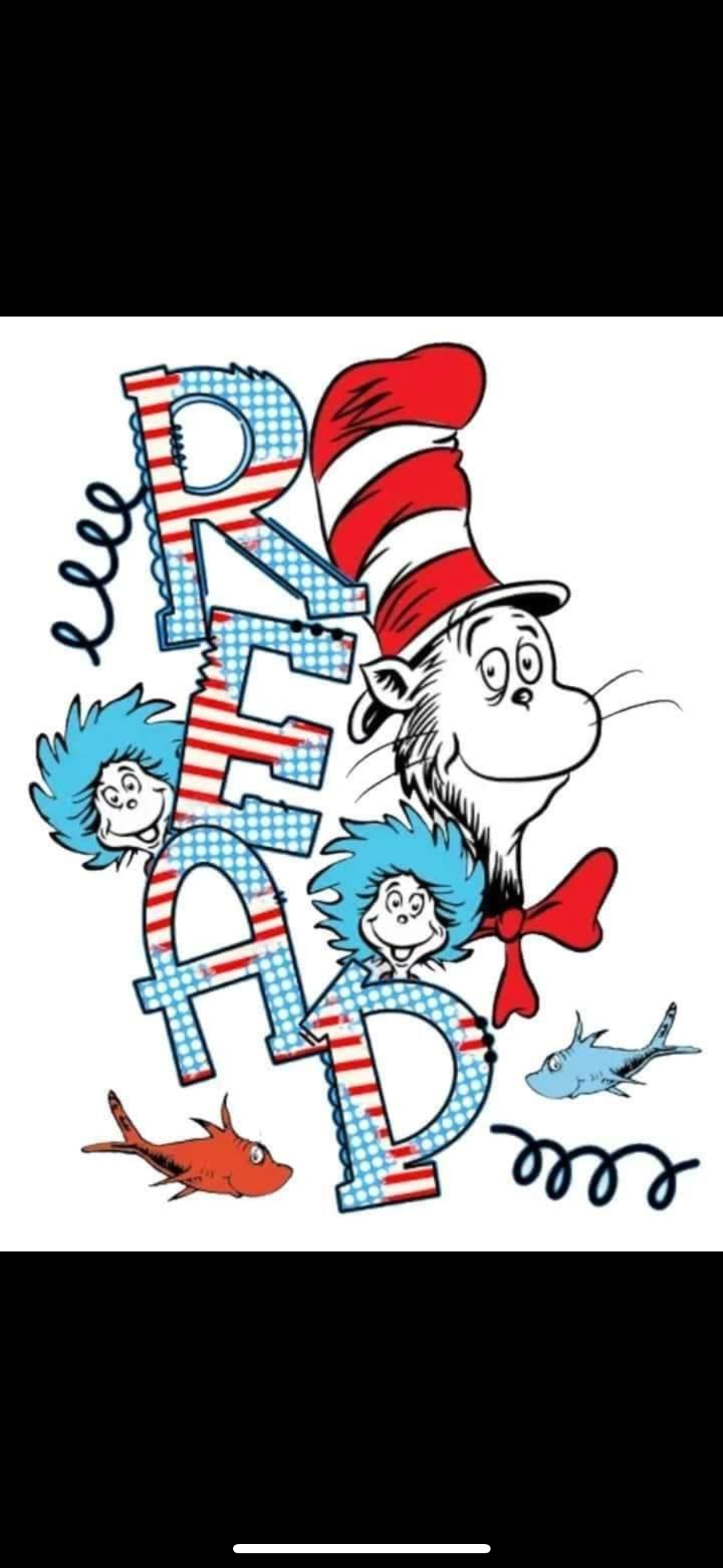 Dr Seuss READ shirt