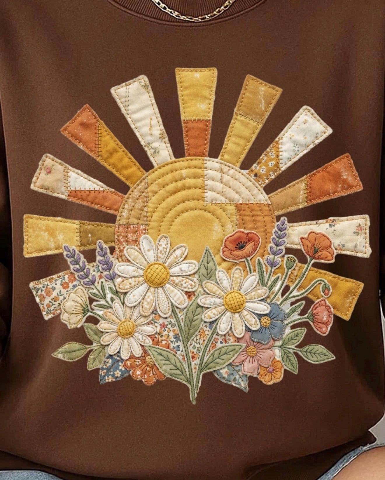 Patchwork sun