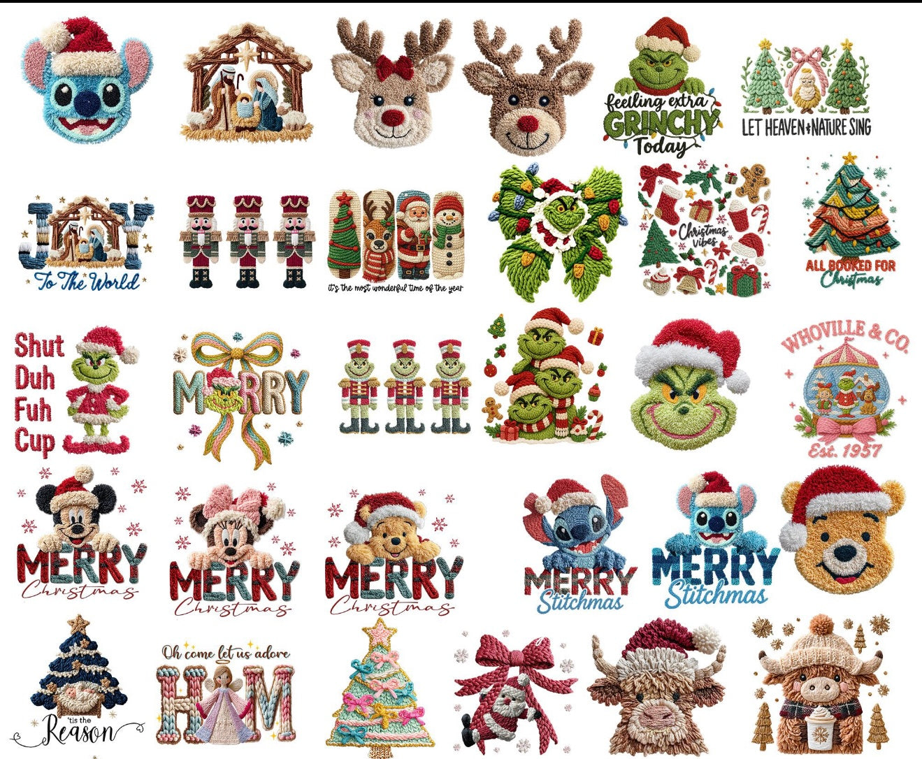 Christmas shirts/sweatshirts