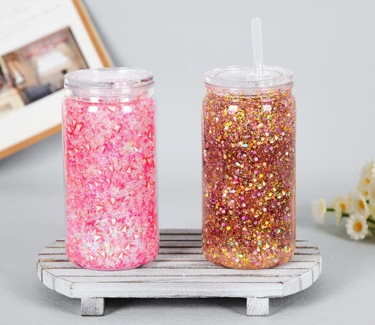 PLASTIC snowglobe 16oz— perfect for kids