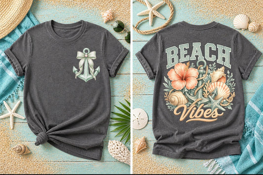 Beach vibes (double sided)