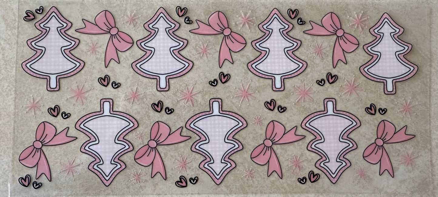 Pink bow/tree