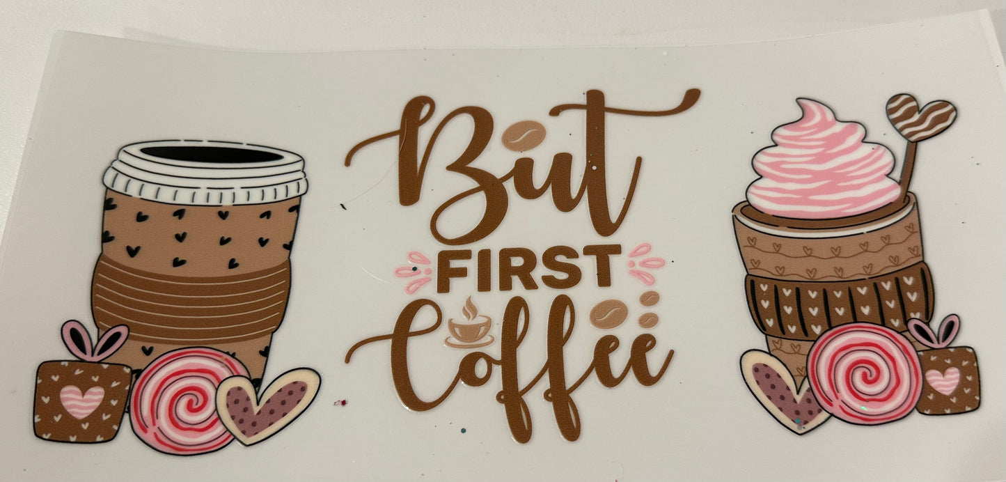 But first coffee decal