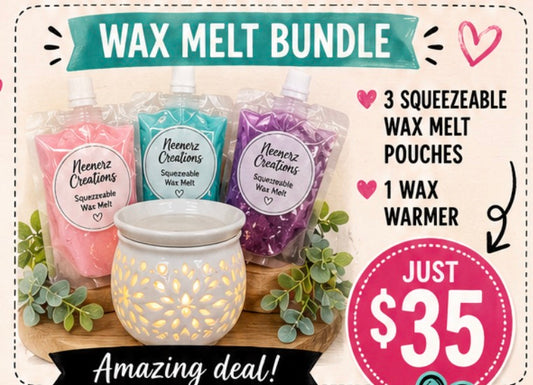 Wax melt/warmer bundle