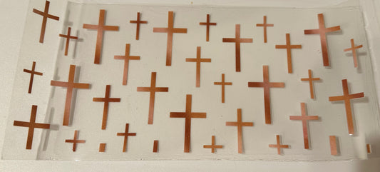 Crosses decal