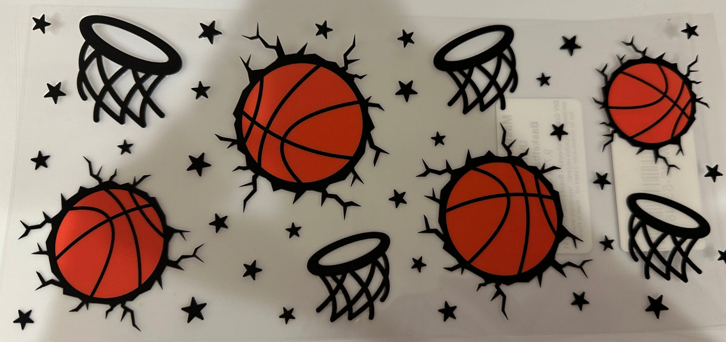 Basketball and hoops