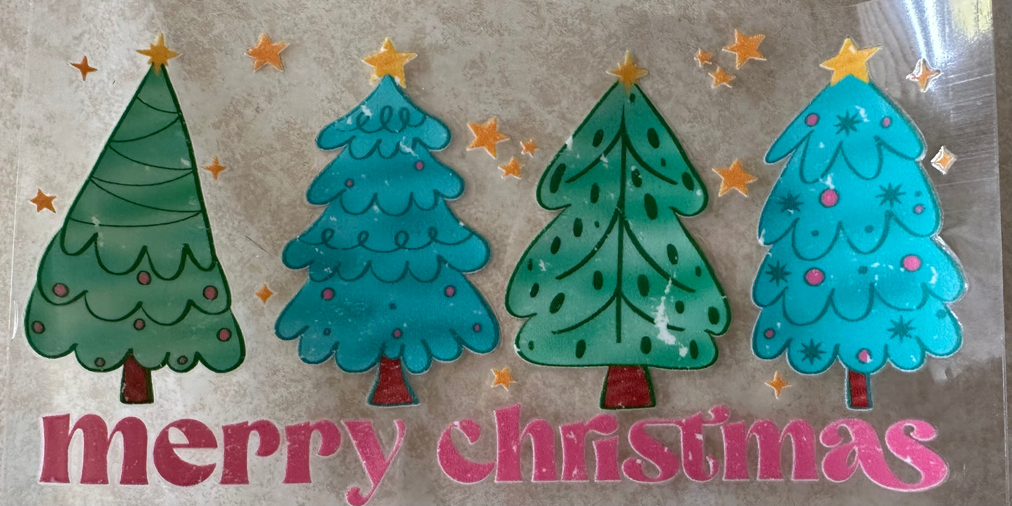 Merry Christmas trees