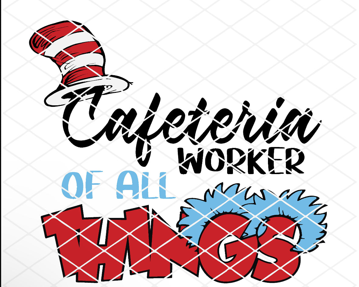 Cafeteria Worker- Dr Seuss