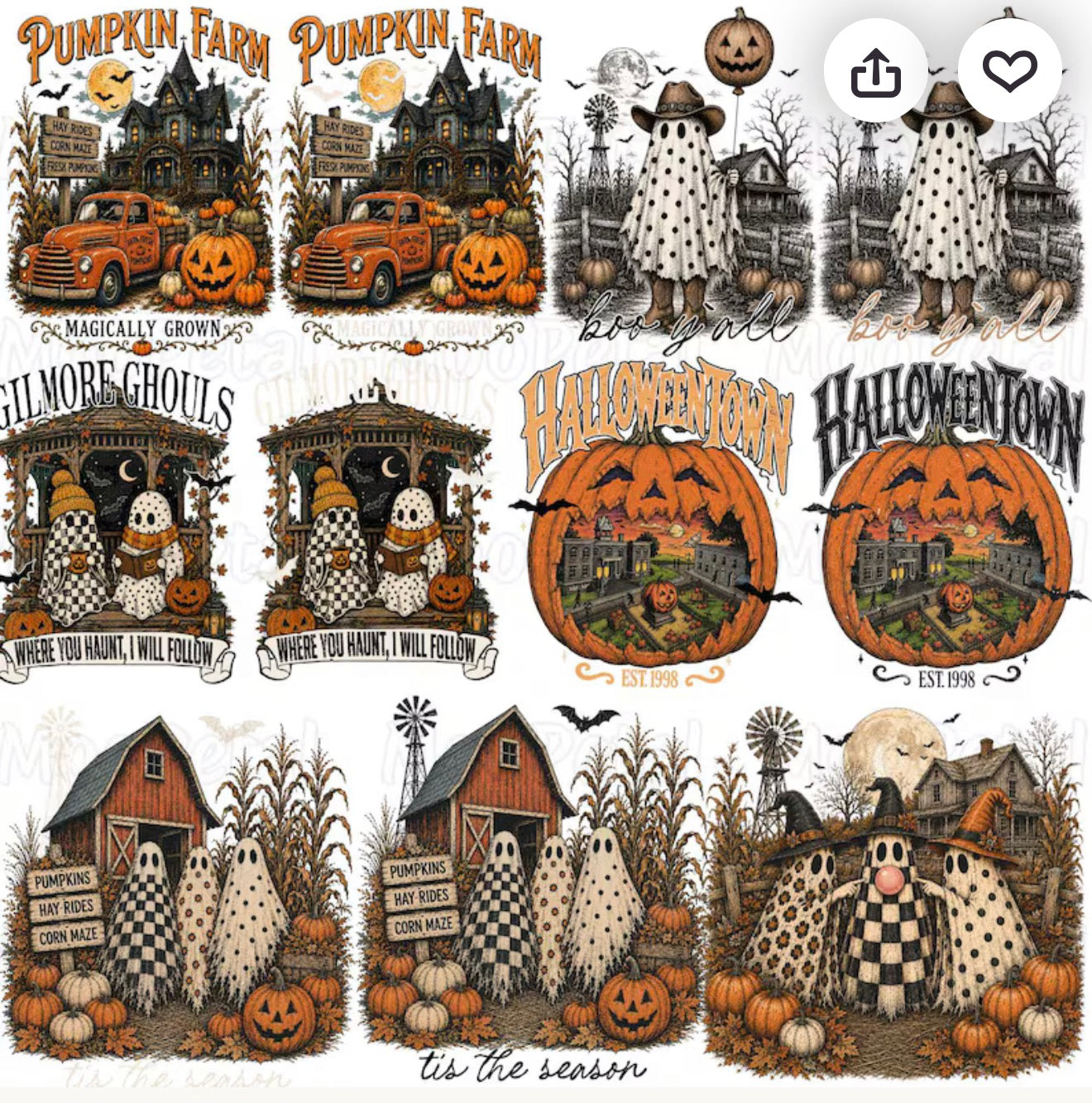 Halloween/fall shirt~ 11 choices
