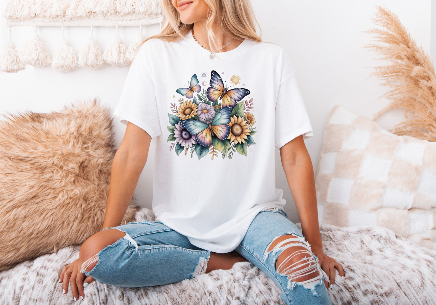 Short sleeve shirt with screen print (ONE SIDED)