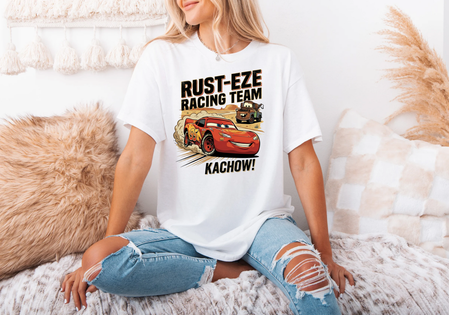 Short sleeve shirt with screen print (ONE SIDED)