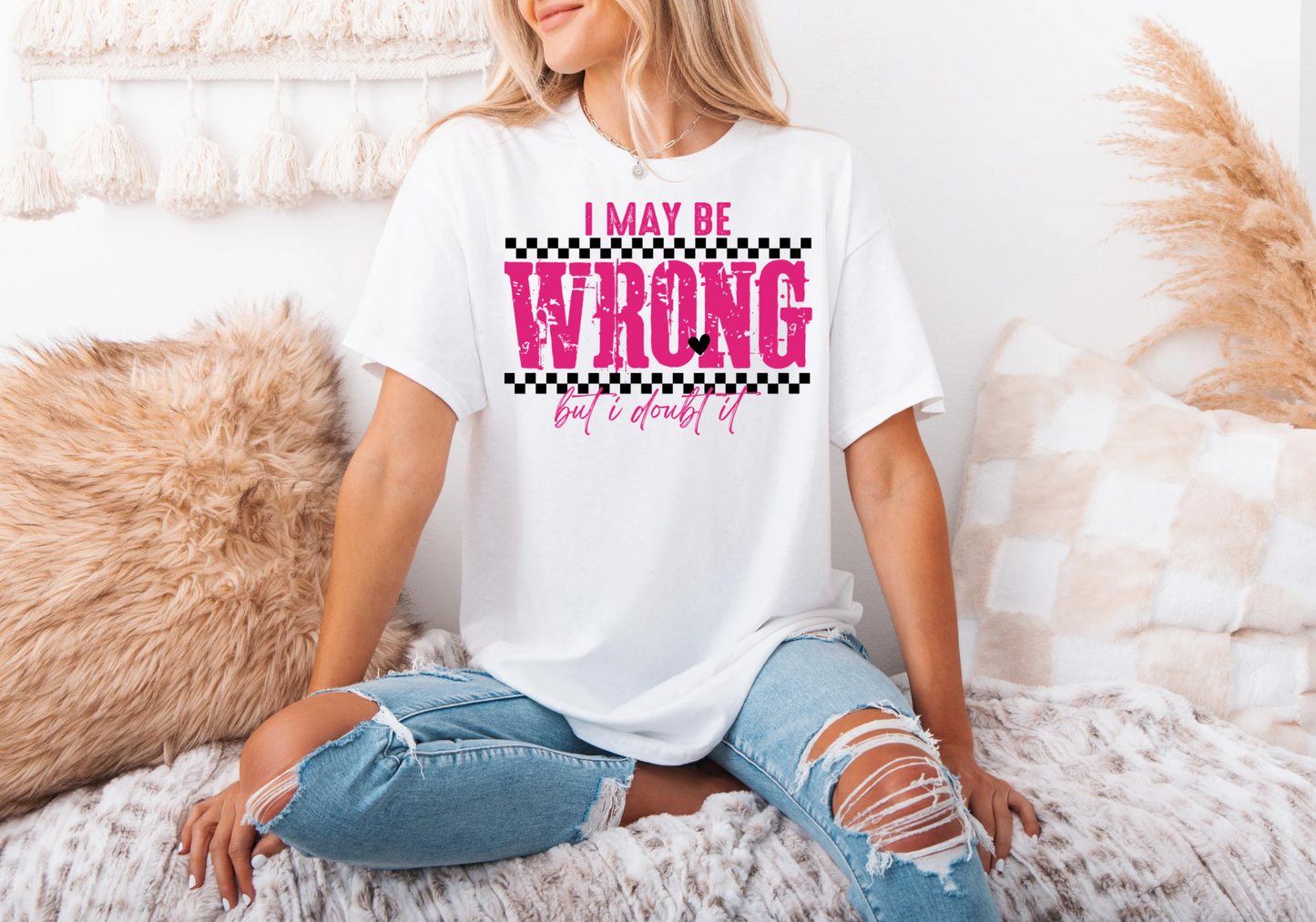 Short sleeve shirt with screen print (ONE SIDED)