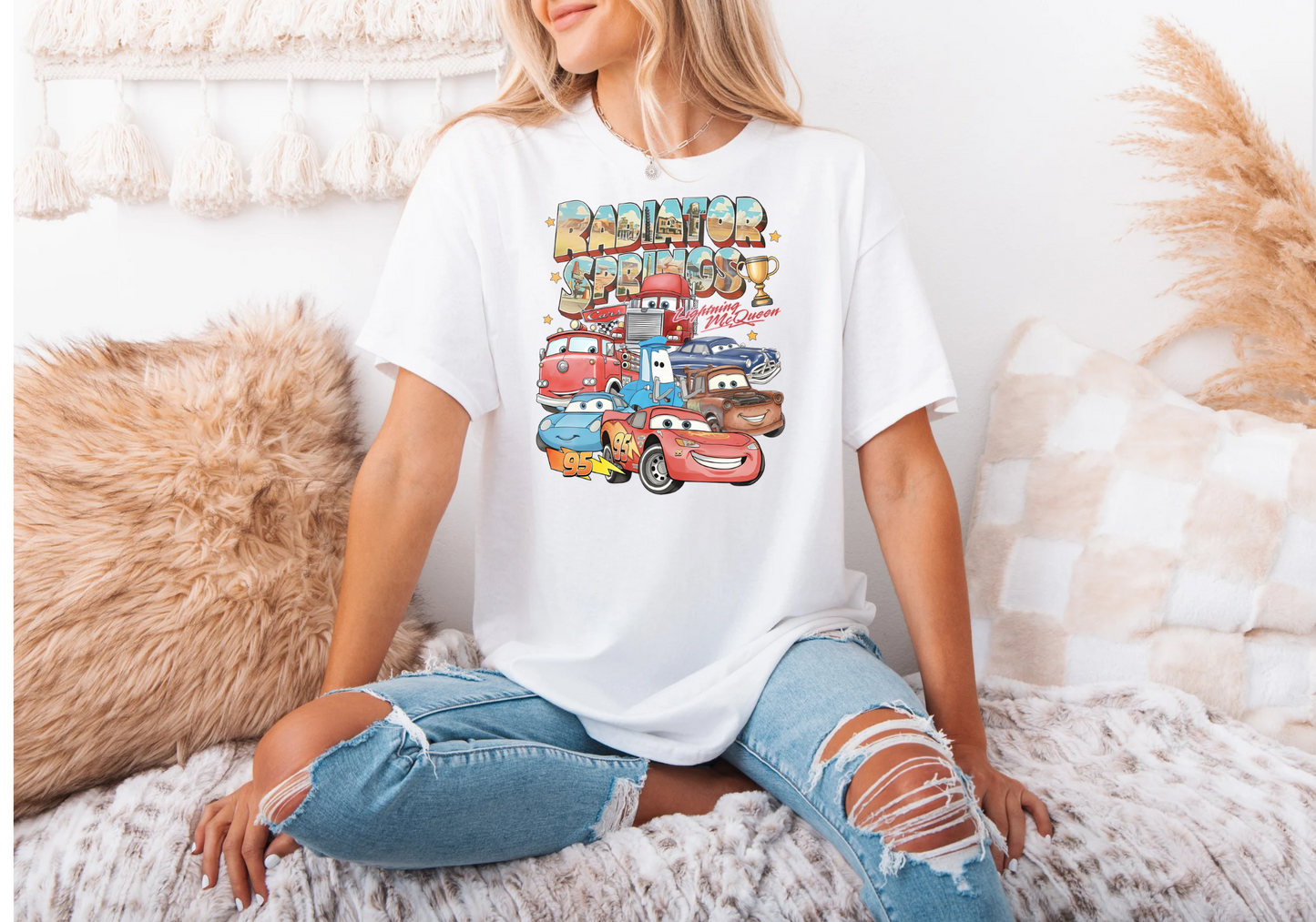 Short sleeve shirt with screen print (ONE SIDED)