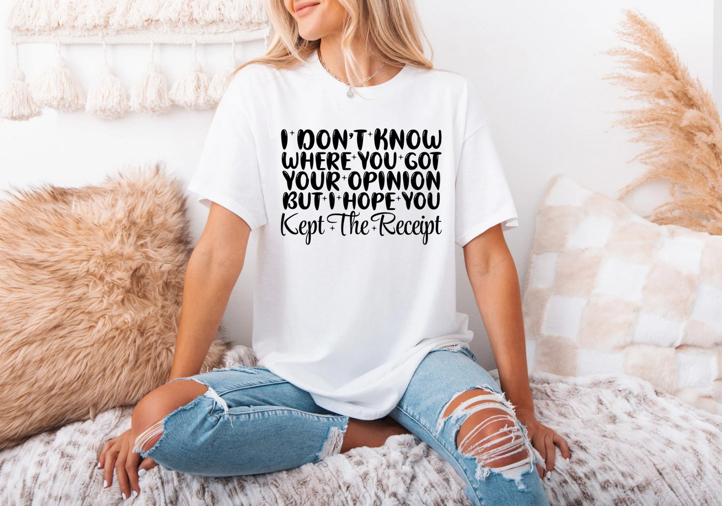 Short sleeve shirt with screen print (ONE SIDED)