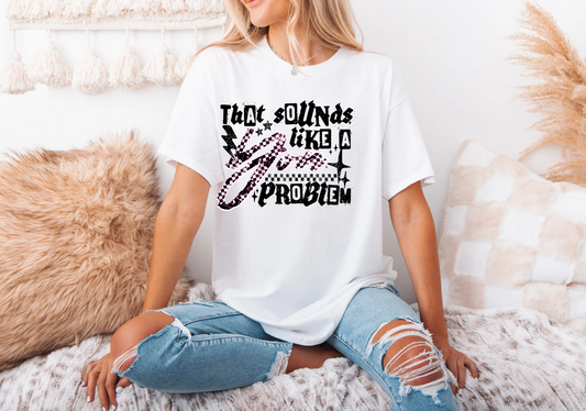 Short sleeve shirt with screen print (ONE SIDED)