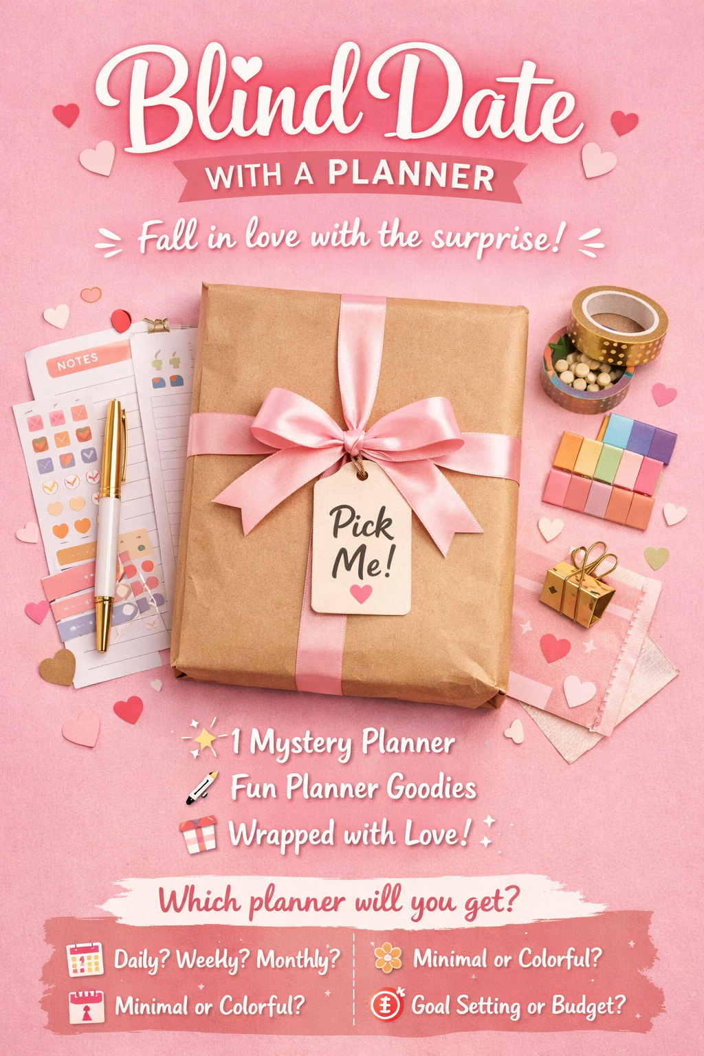 Blind Date with a 2026 Planner