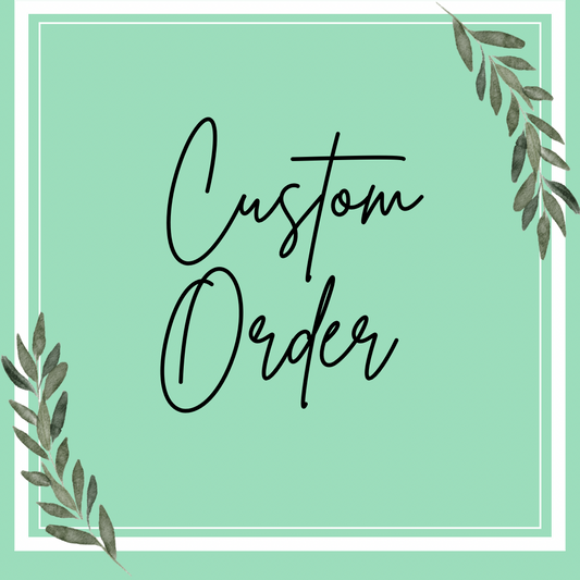 Custom earring order