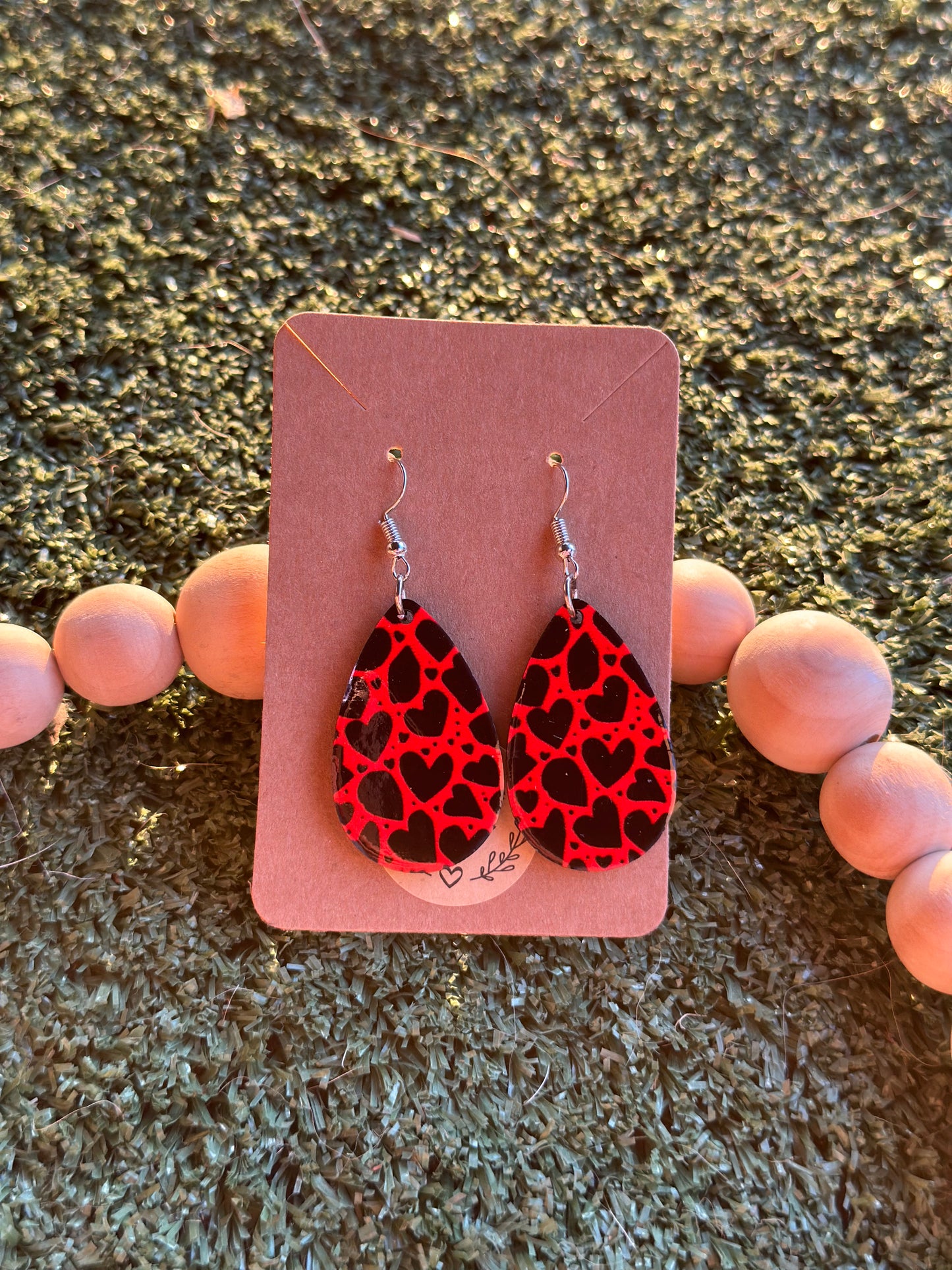 Red hearts