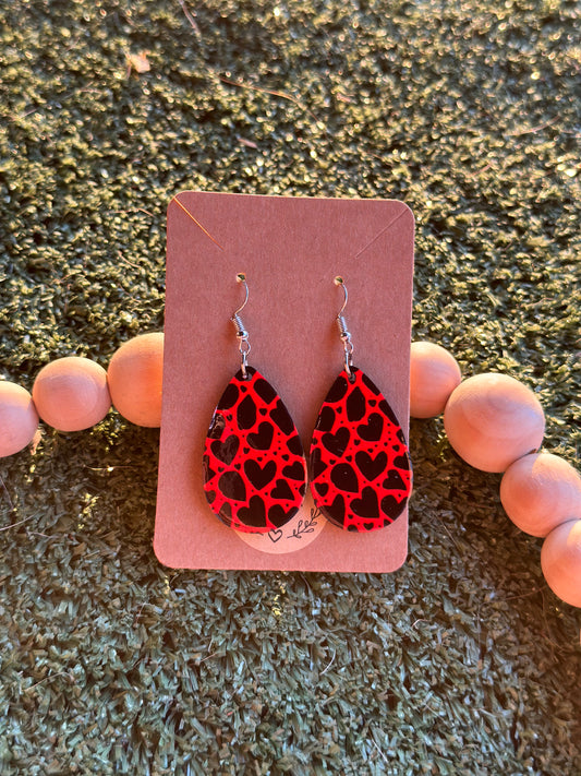 Red hearts