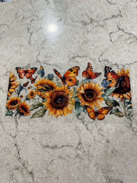 Sunflower butterflies