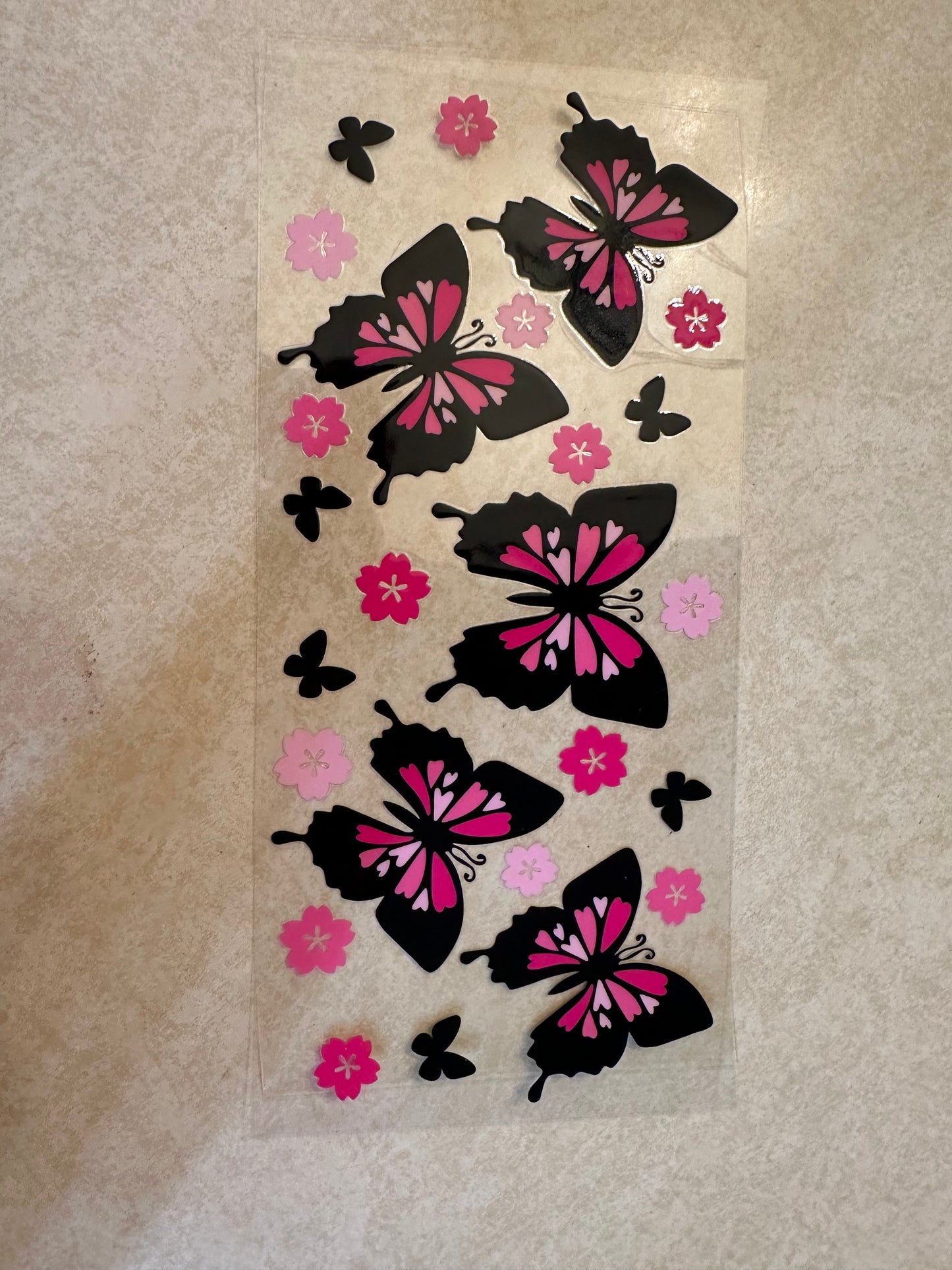 Pink butterfly