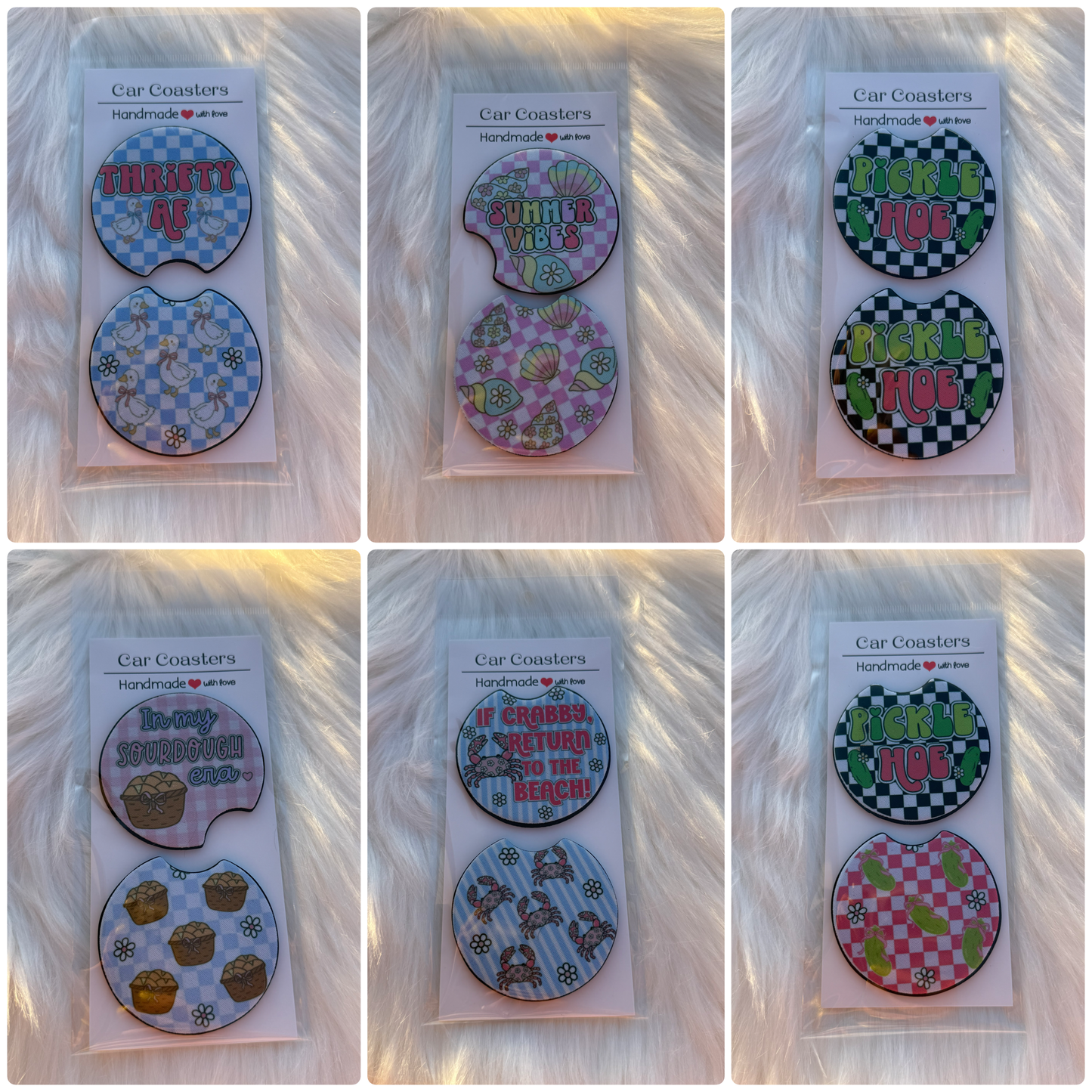 Car coasters