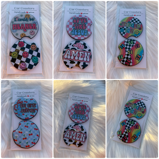 Car coasters