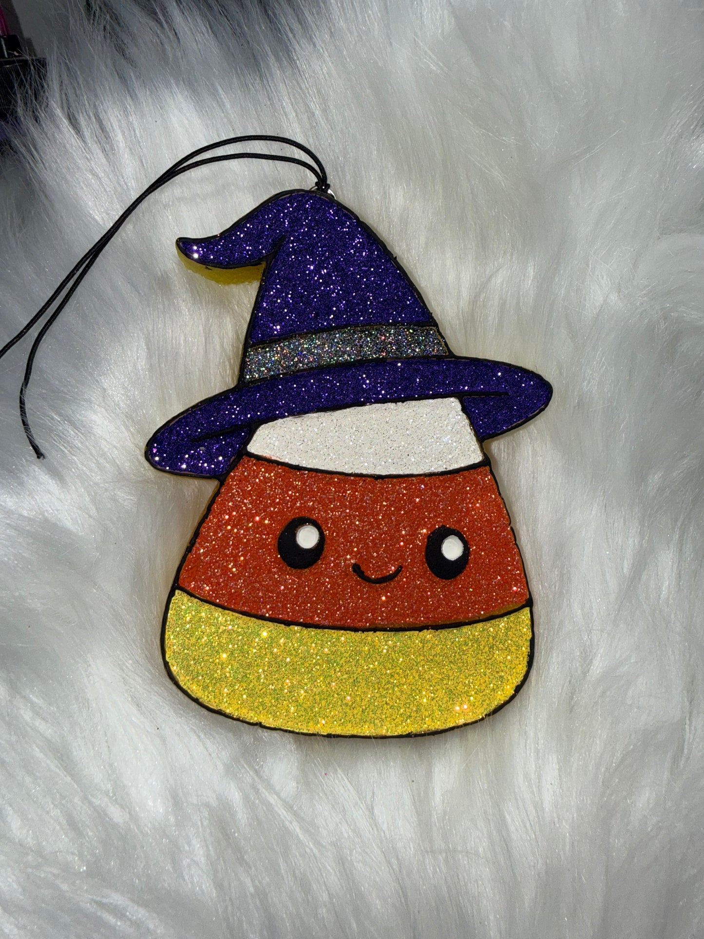 Candy corn witch