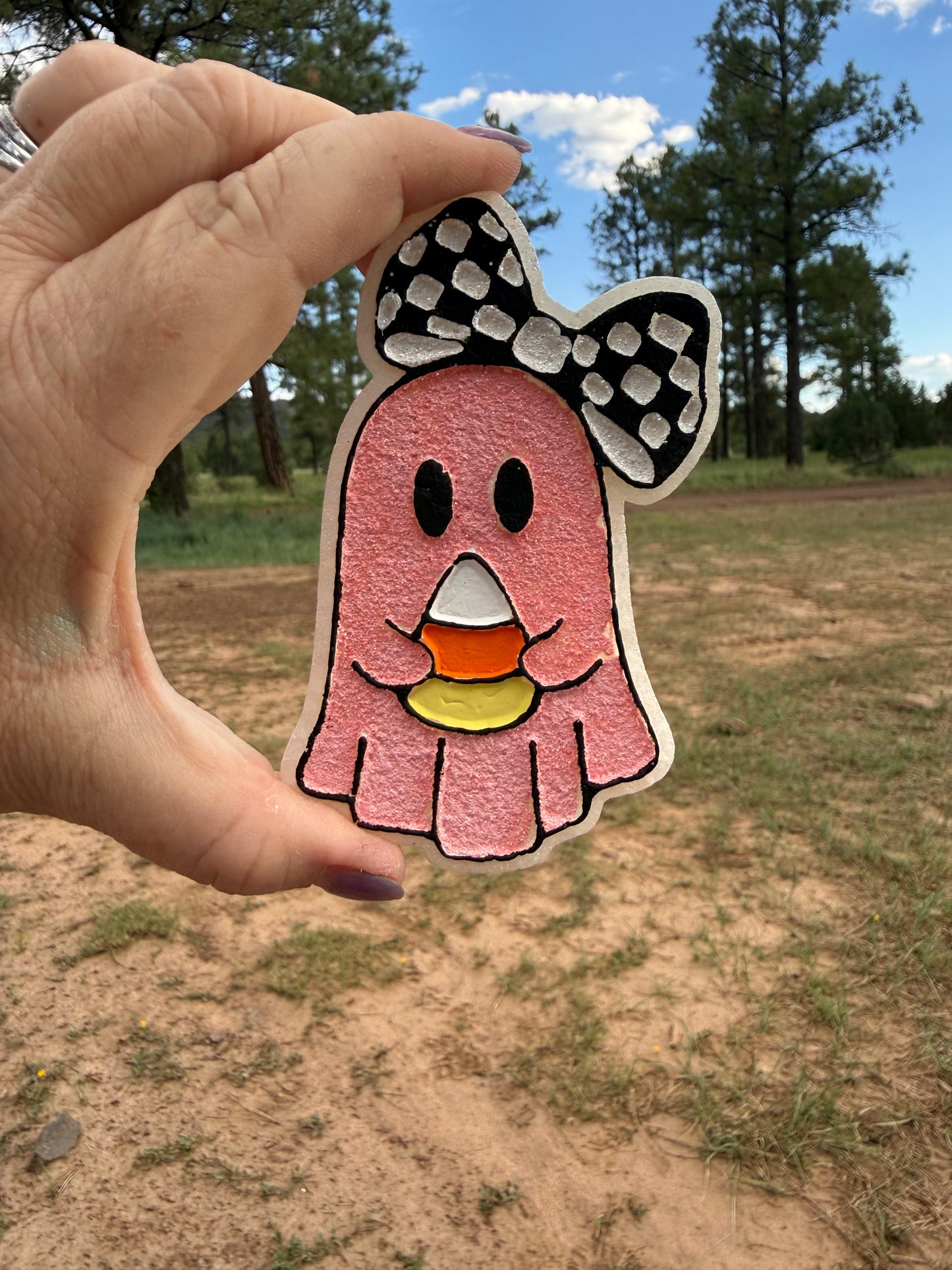 Ghosty with candy corn