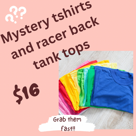 Mystery shirts/tanks