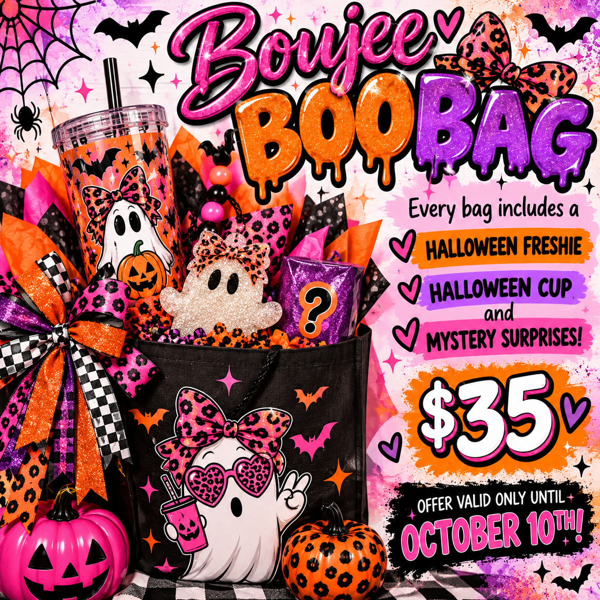 Boujee boobag (Halloween)