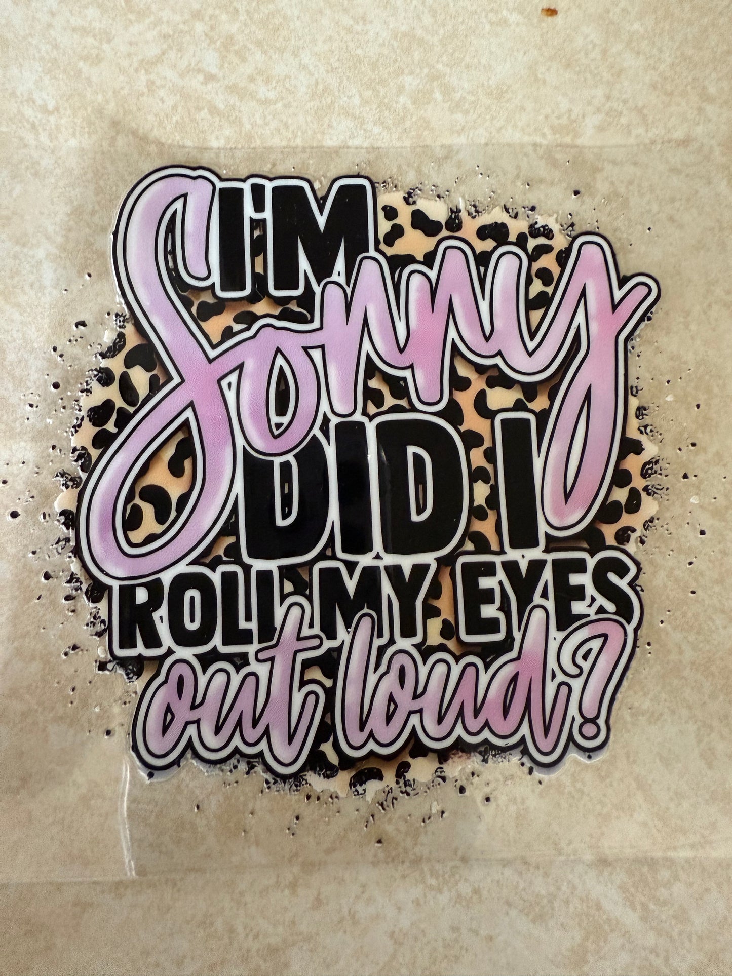 Eye roll 40oz