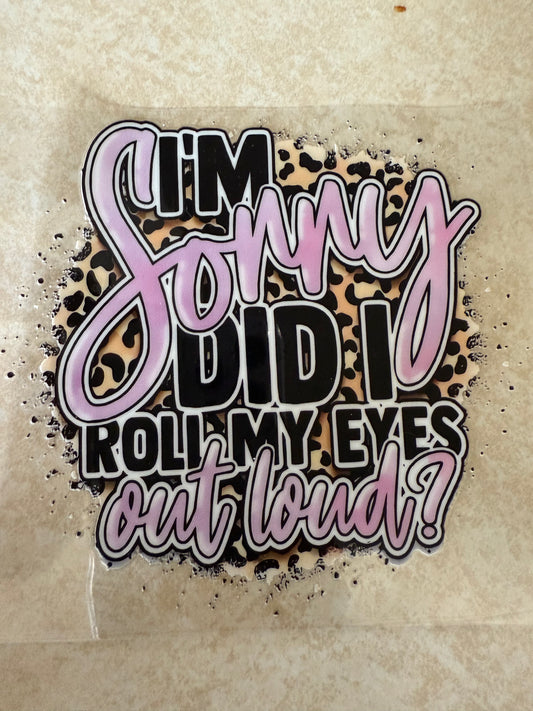Eye roll 40oz