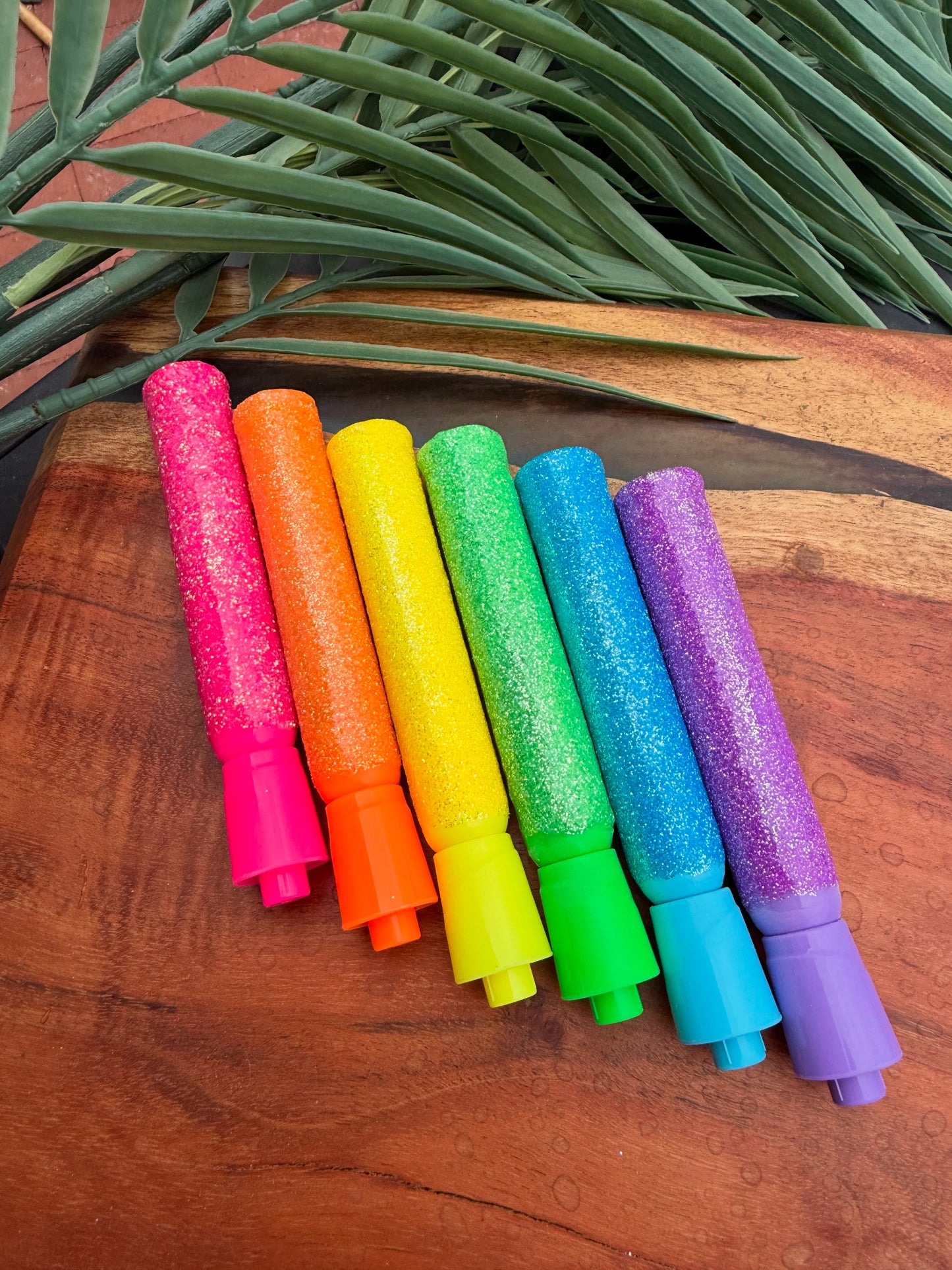 Glitter highlighters (6)