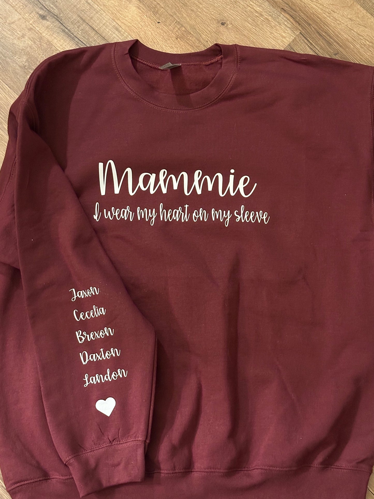 Grandma (customizable name) sweatshirt