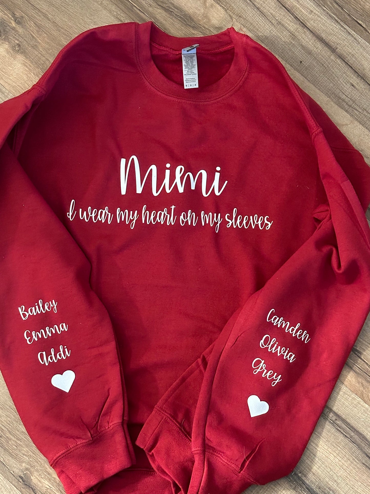 Grandma (customizable name) sweatshirt