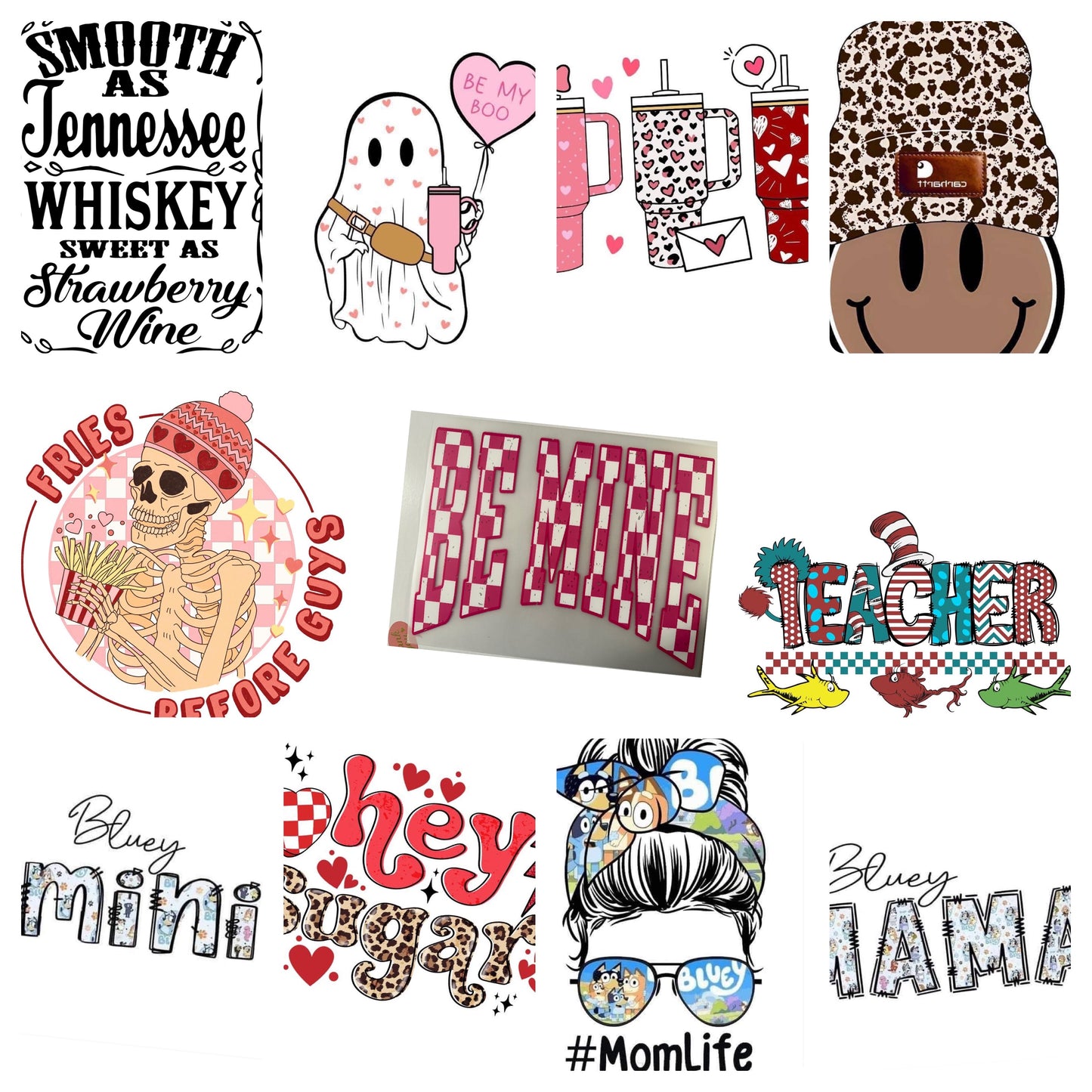 -available print transfers and sublimation