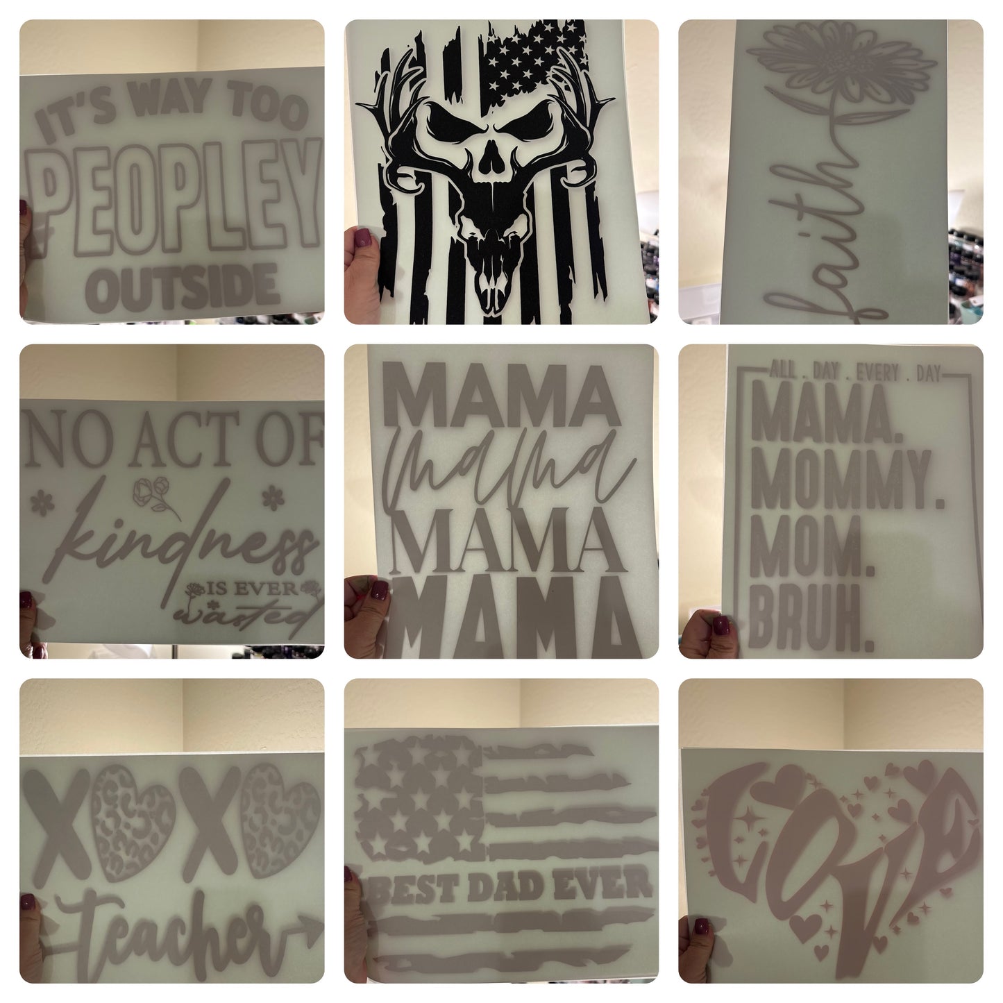 -available print transfers and sublimation